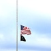 Fort McCoy remembers President Carter with flag at half-staff