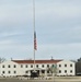 Fort McCoy remembers President Carter with flag at half-staff