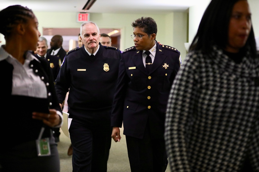 D.C. National Guard joins Mayor Bowser and partners during 60th Presidential Inauguration press conference