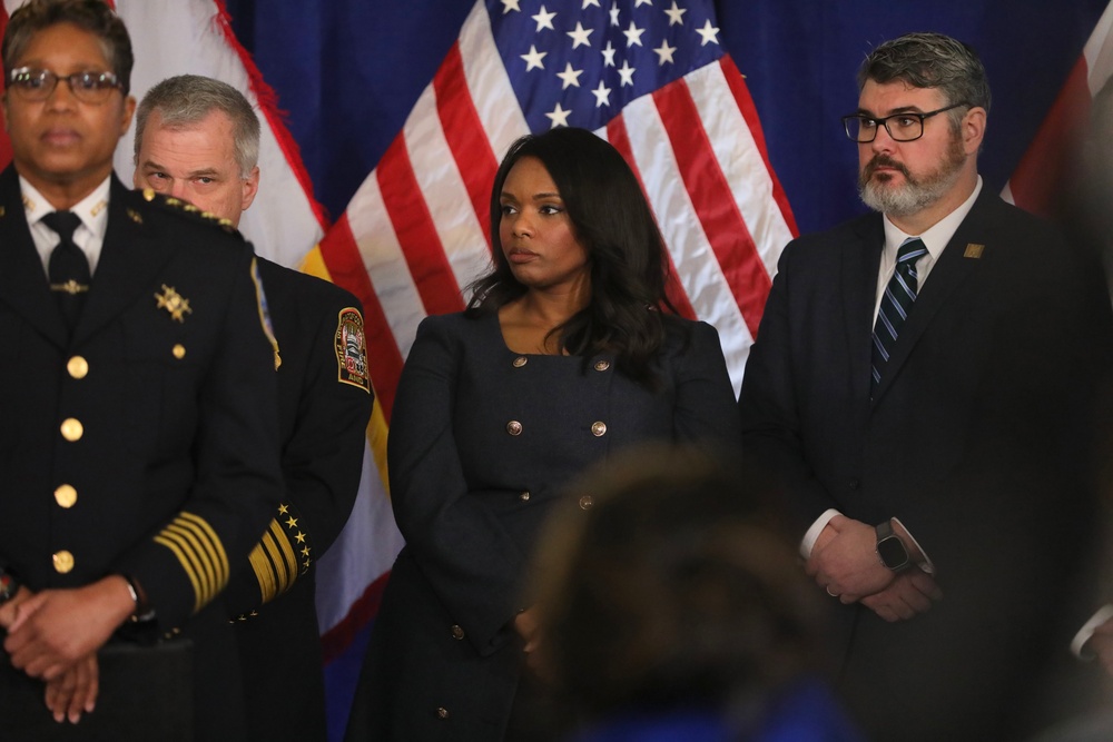 D.C. National Guard joins Mayor Bowser and partners during 60th Presidential Inauguration press conference