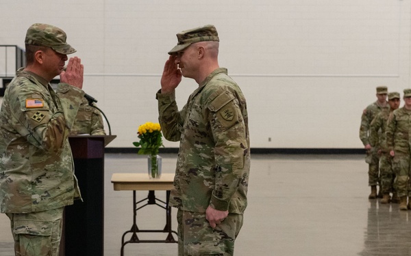 Brothers Exchange Command of 817th Engineer Company