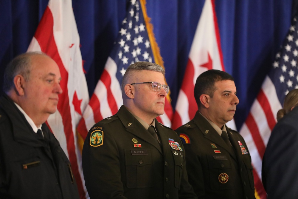 D.C. National Guard joins Mayor Bowser and partners during 60th Presidential Inauguration press conference