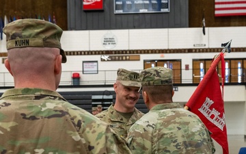 Brothers Exchange Command of 817th Engineer Company