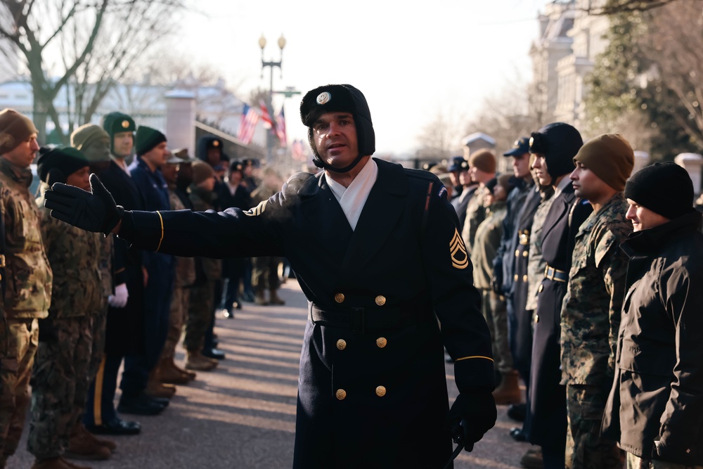 Rehearsal - 60th Presidential Inauguration
