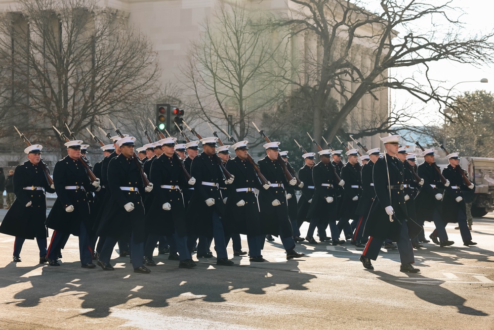 Rehearsal - 60th Presidential Inauguration