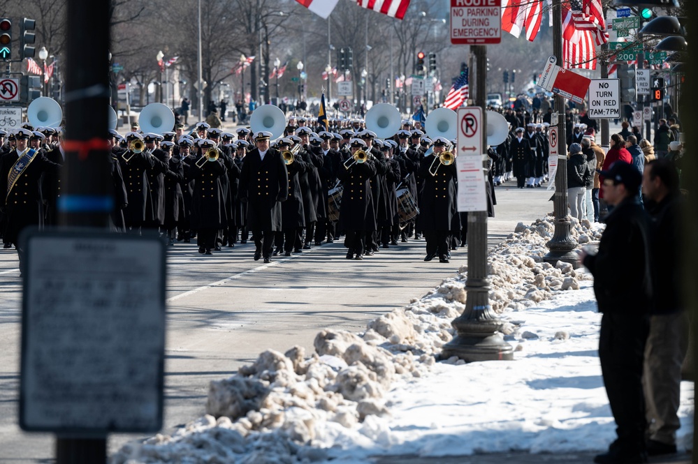 Rehearsal - 60th Presidential Inauguration