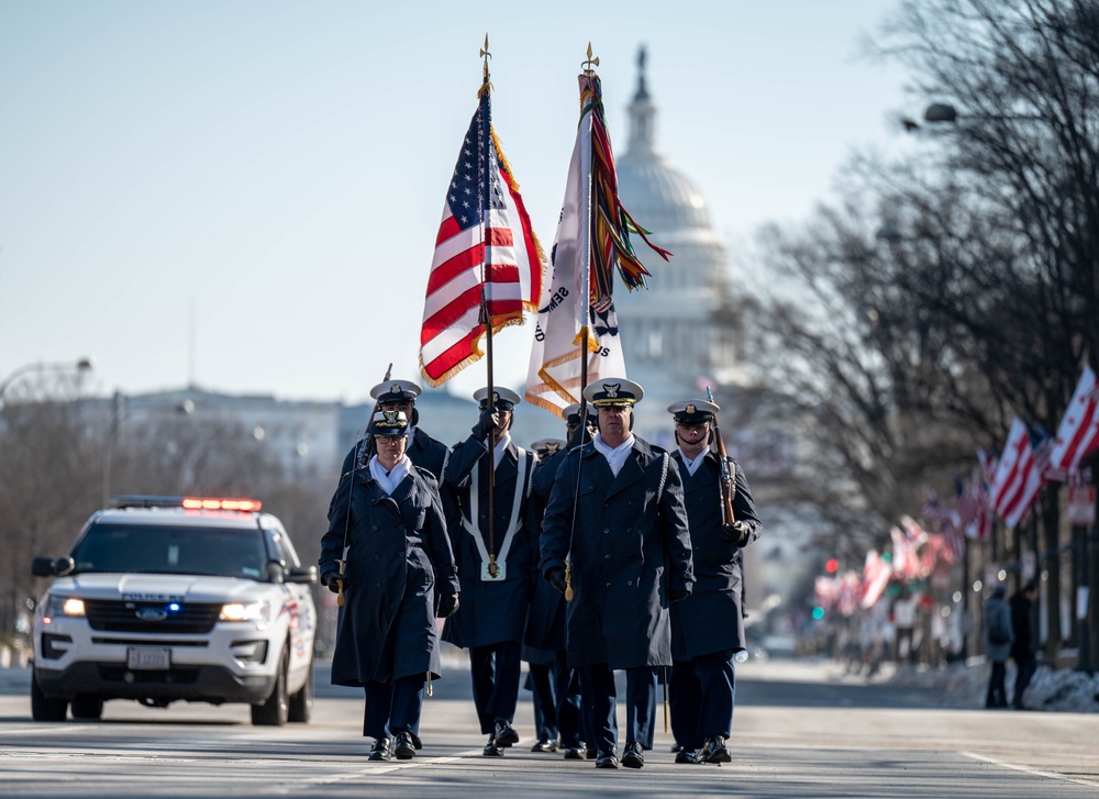 Rehearsal - 60th Presidential Inauguration