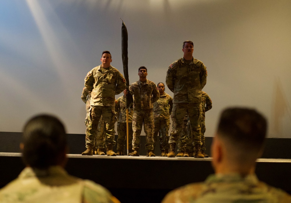 151st Movement Control Team Color Casing Ceremony