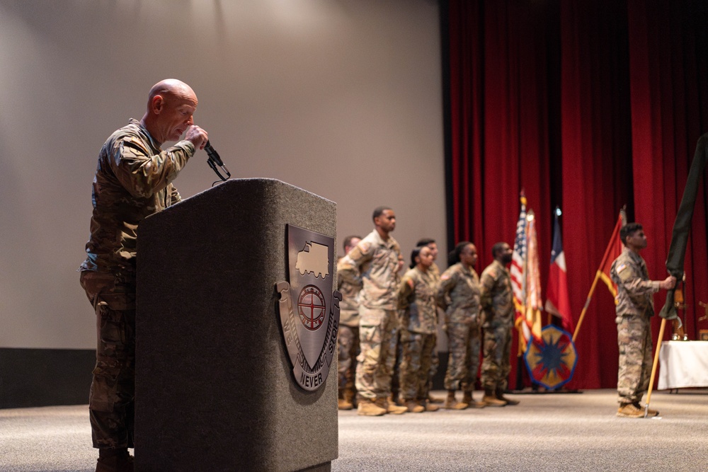 151st Movement Control Team Color Casing Ceremony