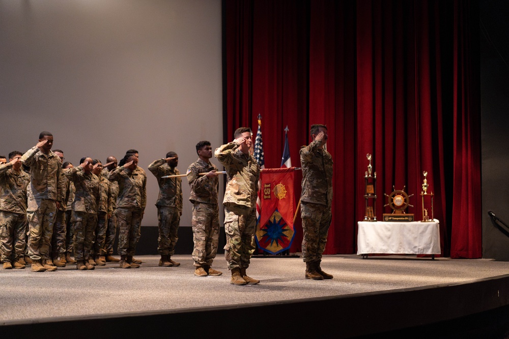 151st Movement Control Team Color Casing Ceremony