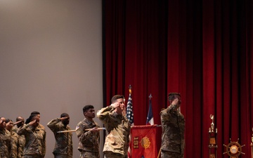 151st Movement Control Team Color Casing Ceremony