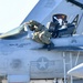 30 F/A-18 Super Hornets from Naval Air Station Oceana staged at Naval Air Station Jacksonville for a flyover honoring former U.S. President Jimmy Carter.