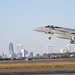 30 F/A-18 Super Hornets from Naval Air Station Oceana staged at Naval Air Station Jacksonville for a flyover honoring former U.S. President Jimmy Carter.