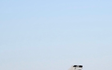 30 F/A-18 Super Hornets from Naval Air Station Oceana staged at Naval Air Station Jacksonville for a flyover honoring former U.S. President Jimmy Carter.