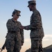 1st MLG Leadership recognizes Marines during Steel Knight 24