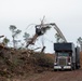 Hurricane Helene Recovery: Montgomery Chipper Site Montgomery County, Georgia.