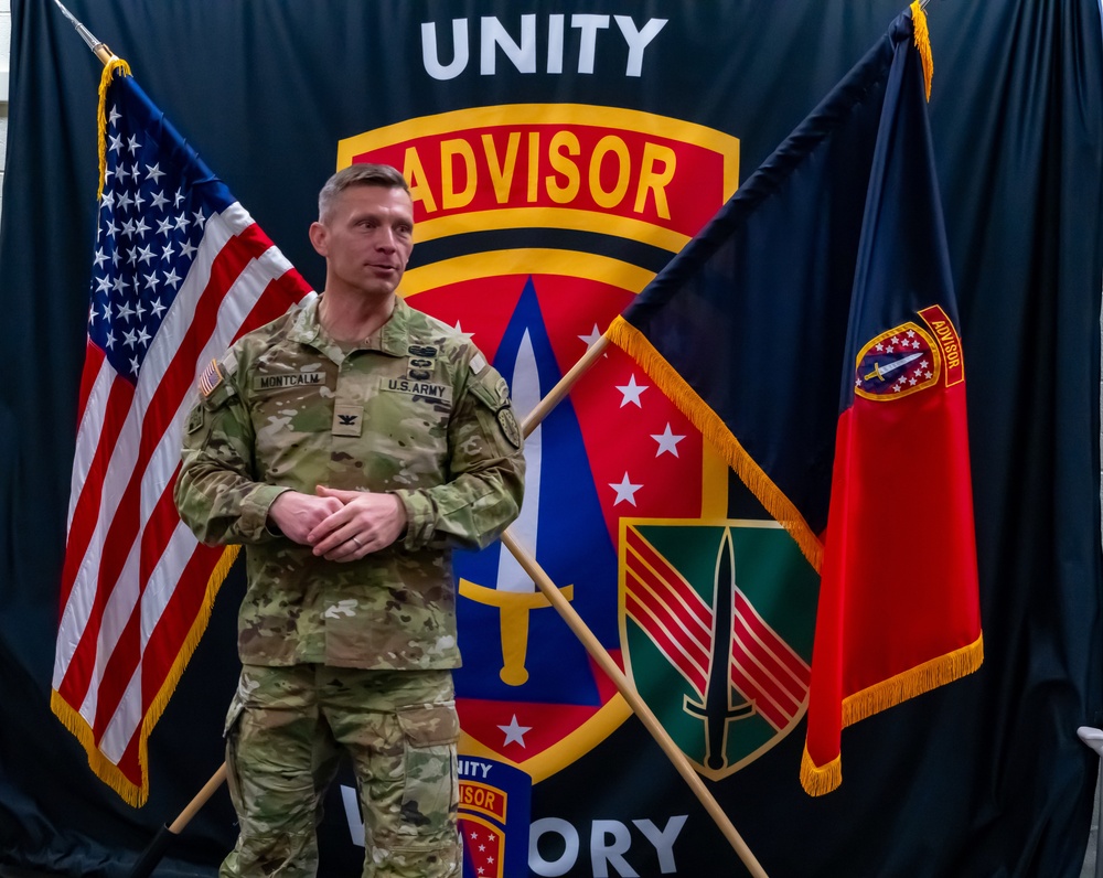 Col. Richard Montcalm promoted during ceremony at 4th SFAB