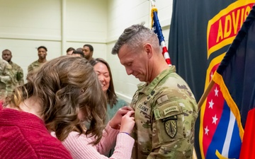 Col. Richard Montcalm promoted during ceremony at 4th SFAB