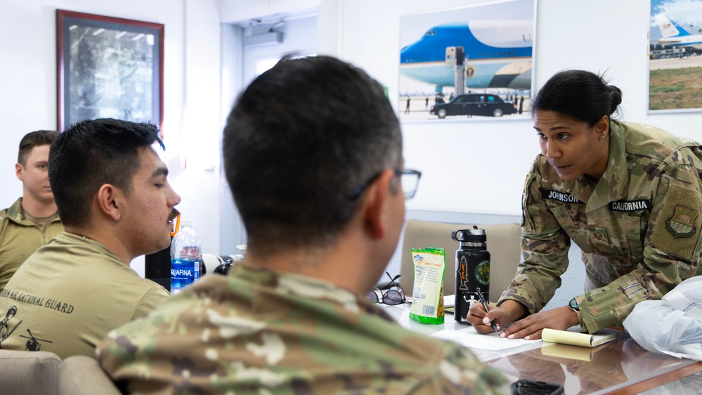 129th Support Group supports Cal Guard fire mission in Los Angeles