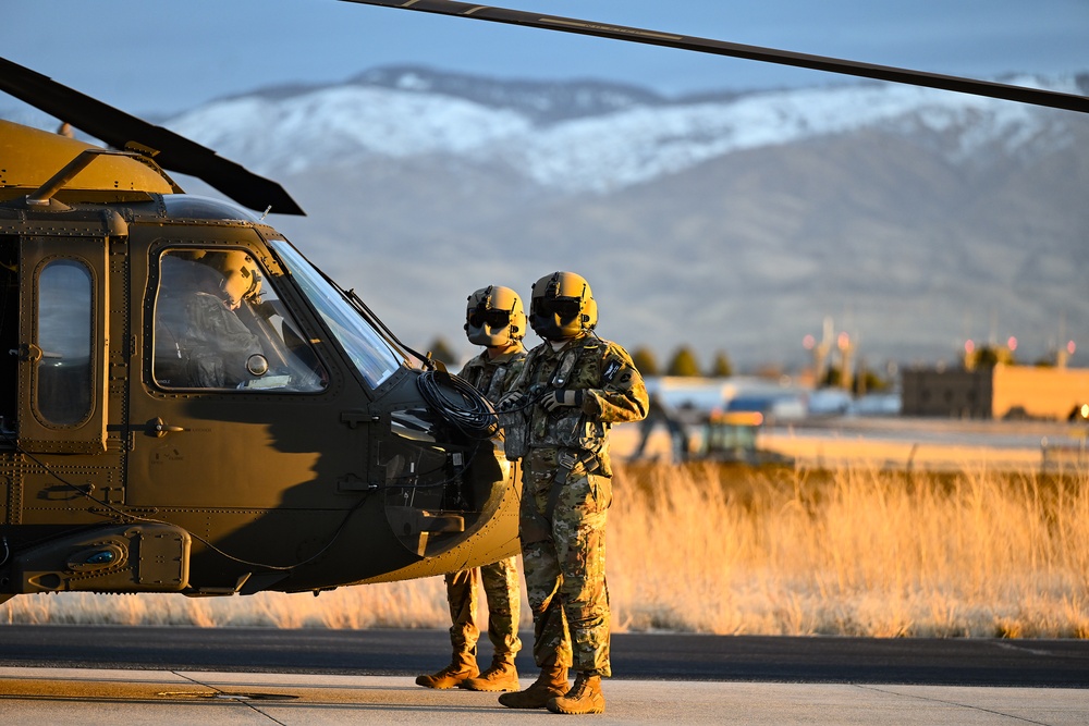 Idaho national Guard deploys helicopter company National Capital Region