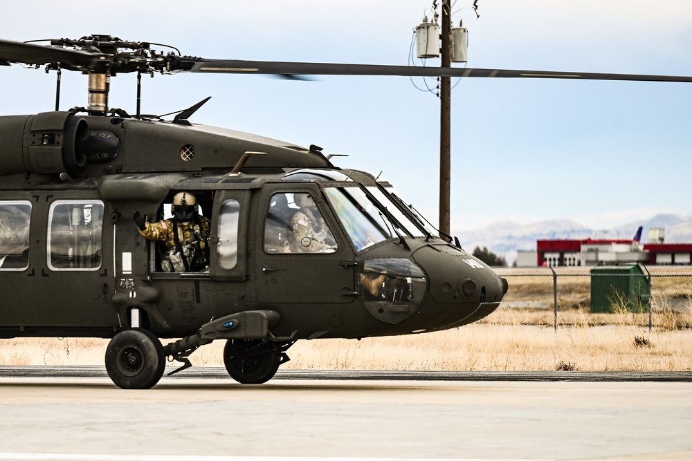 Idaho National Guard deploys helicopter company National Capital Region