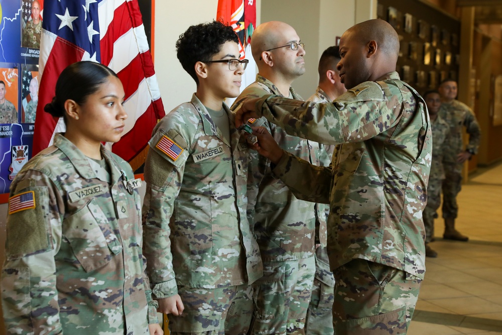 11th Corps Signal Brigade Award Ceremony