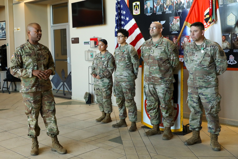 11th Corps Signal Brigade Award Ceremony