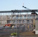 January 2025 barracks construction operations for East Barracks Project at Fort McCoy