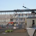 January 2025 barracks construction operations for East Barracks Project at Fort McCoy