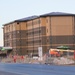 January 2025 barracks construction operations for South Barracks Project at Fort McCoy