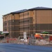 January 2025 barracks construction operations for South Barracks Project at Fort McCoy