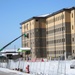 January 2025 barracks construction operations for South Barracks Project at Fort McCoy