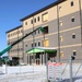 January 2025 barracks construction operations for South Barracks Project at Fort McCoy