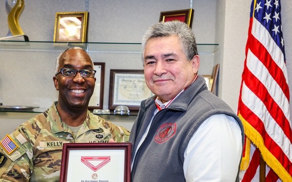 deFleury presented to Acting ASACW