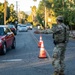 California Army National Guard maintain traffic control points during LA Wildfires