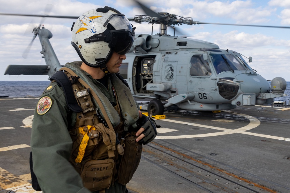 USS Preble (DDG 88) Flight Ops