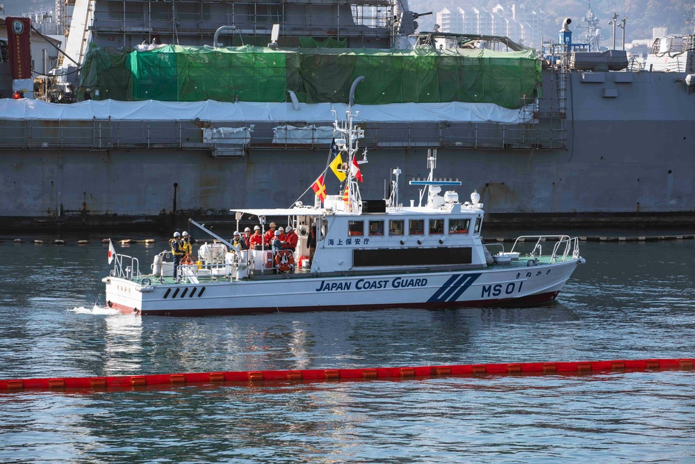 Commander, Fleet Activities Yokosuka joint drill training