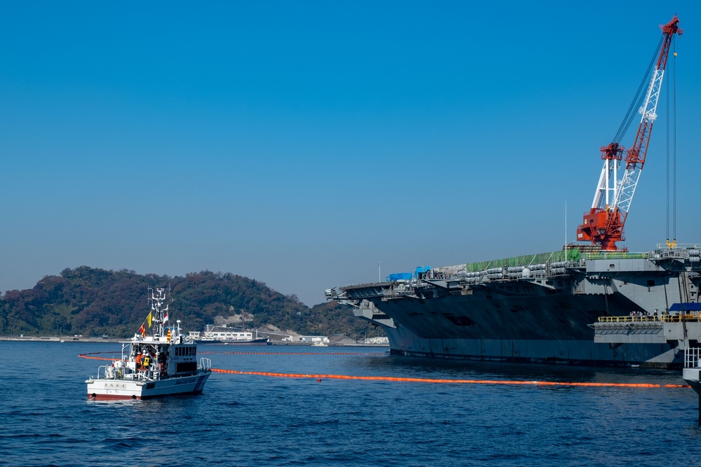 Commander, Fleet Activities Yokosuka joint drill training