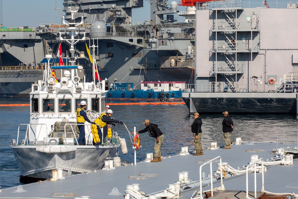 Commander, Fleet Activities Yokosuka joint drill training