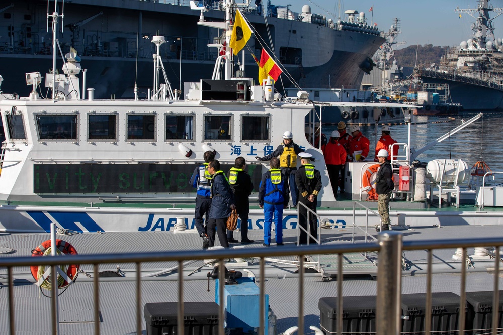 U.S. Navy and Japan Conduct Joint Drill