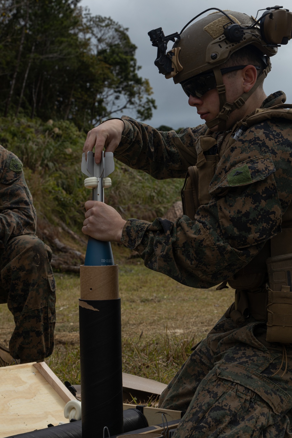 31st MEU | BLT 2/4 conducts live-fire Mortar Shoot