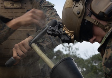 31st MEU | BLT 2/4 conducts live-fire Mortar Shoot