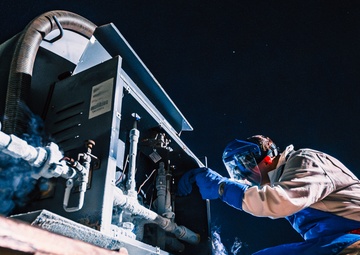 Keeping it cool: 379th ELRS cryogenics technicians