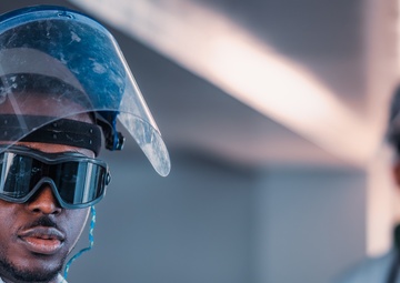 Keeping it cool: 379th ELRS cryogenics technicians