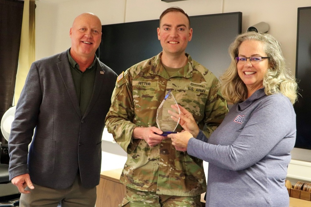 USO names 409th Contracting Support Brigade Soldier as 2024 volunteer of the year