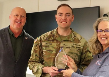 USO names 409th Contracting Support Brigade Soldier as 2024 volunteer of the year