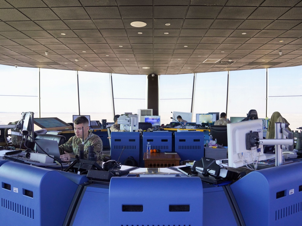 378th EOSS Air Traffic Controller Demonstration