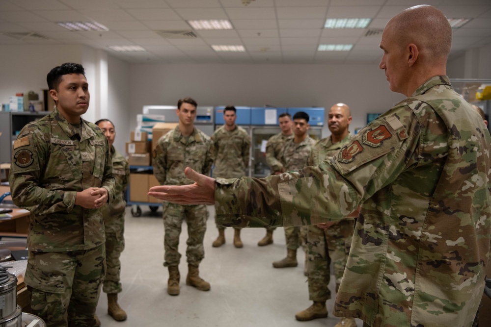 USAFE Command Surgeon visits 52nd Medical Group