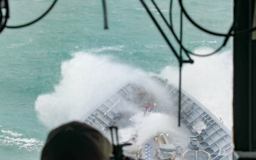 USS Princeton conducts routine operations as part of the Carl Vinson Carrier Strike Group