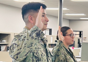 NRC Fallon Reenlistment Ceremony